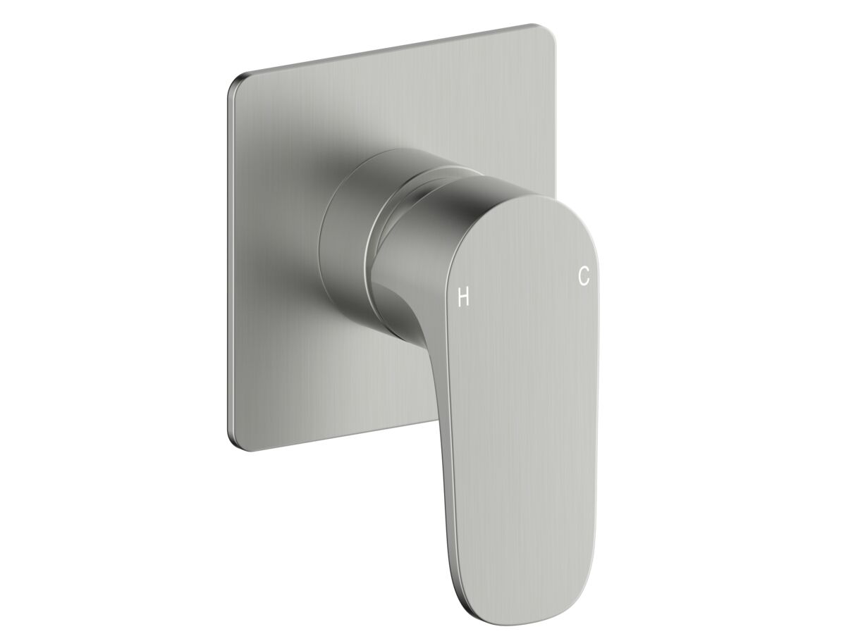 Mizu Silk Shower Mixer Kit Brushed Nickel from Reece