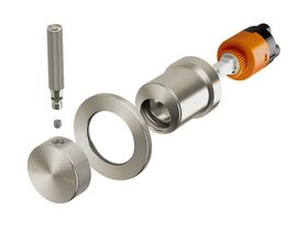 Hero - Milli Etch Shower Mixer Tap Trimset Brushed Nickel
