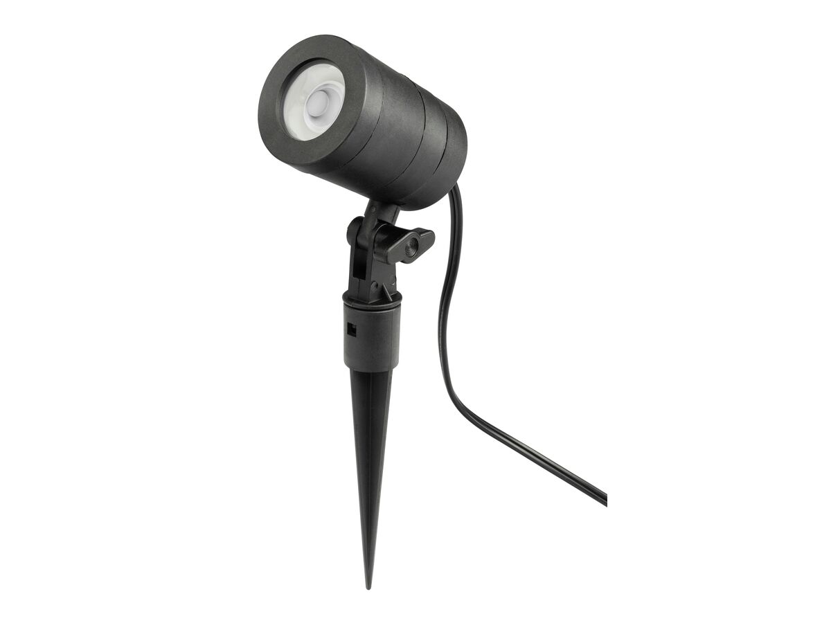 Brilliant Botanic 9W WW IP68 Garden Spot Light Black from Reece