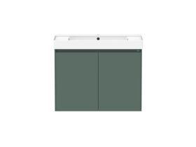 Roca Ona Vanity All Door Centre Bowl 800mm Matte Green