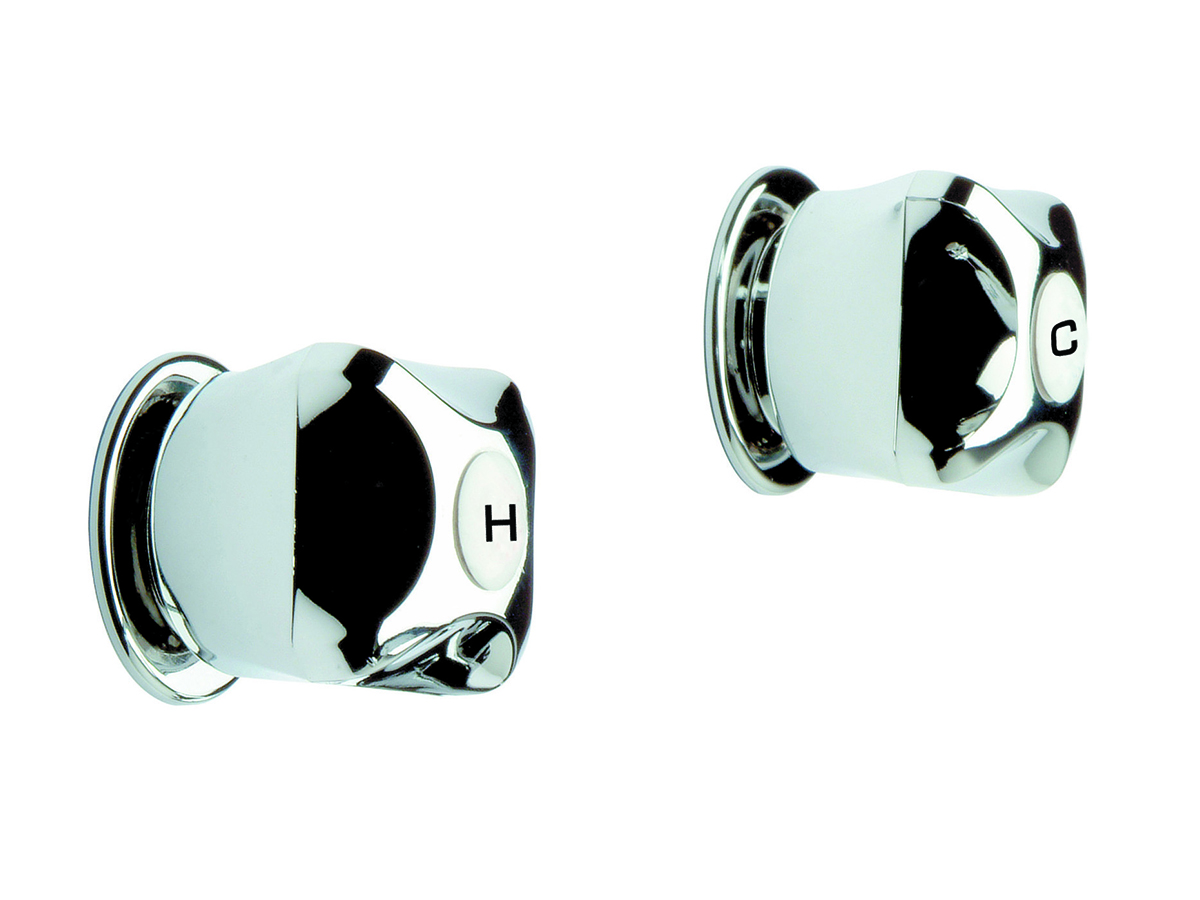 Foreno Standard Shower Taps Chrome from Reece