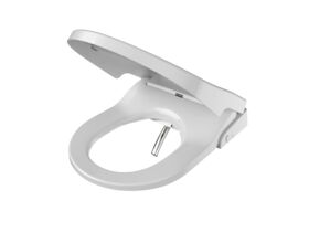 Caroma Livewell Electronic Soft Close Quick Release Bidet Seat White