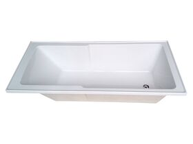 Mizu Bloc Shower Bath 1700 x 780 x 400mm White