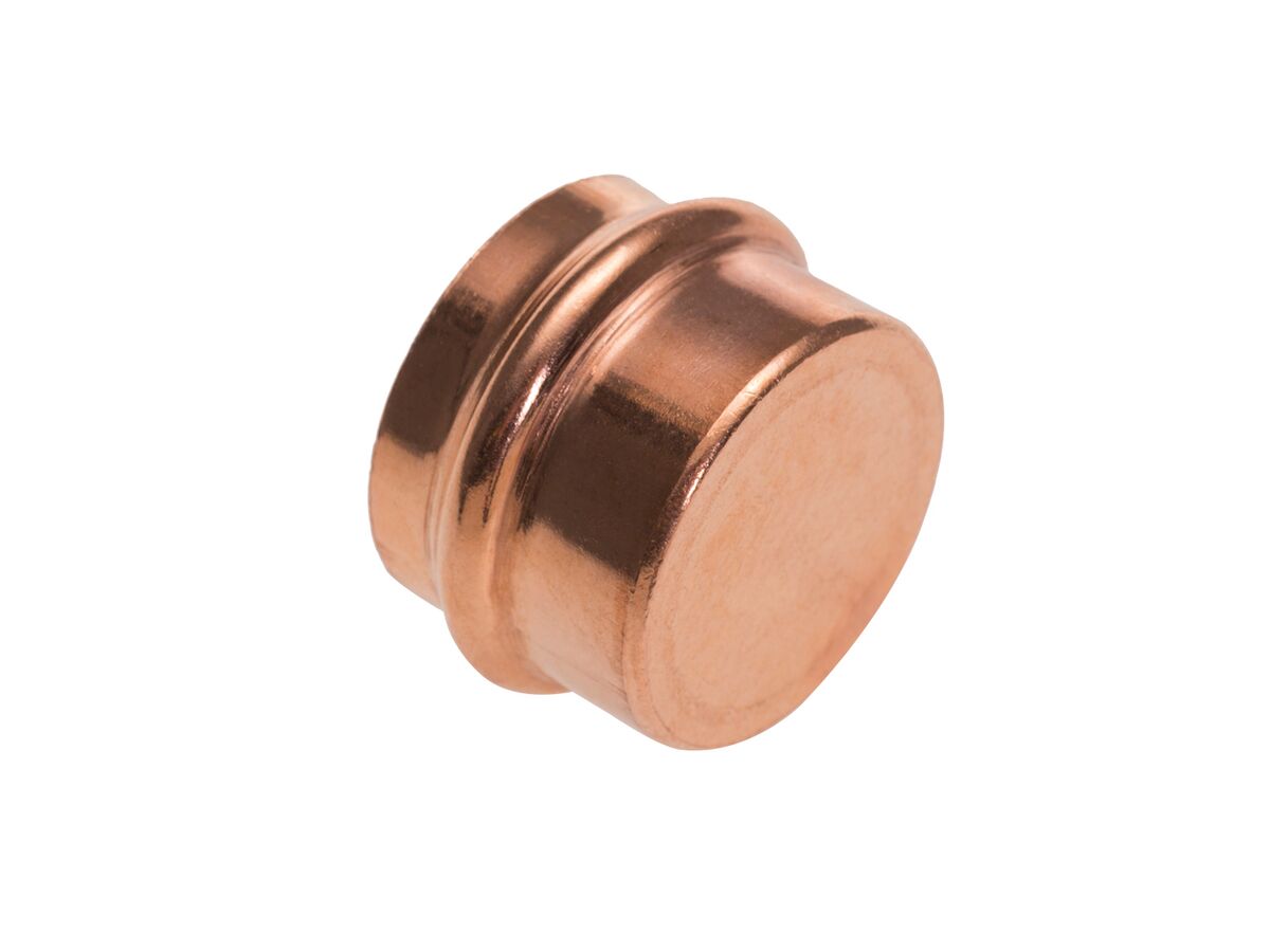 NZ BPress Water End Cap 15mm from Reece