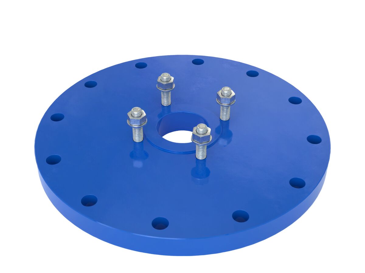 Dimax Mild Steel Offtake Flange PN16 B7 (B5) Fusion Coated DN 300mm x ...
