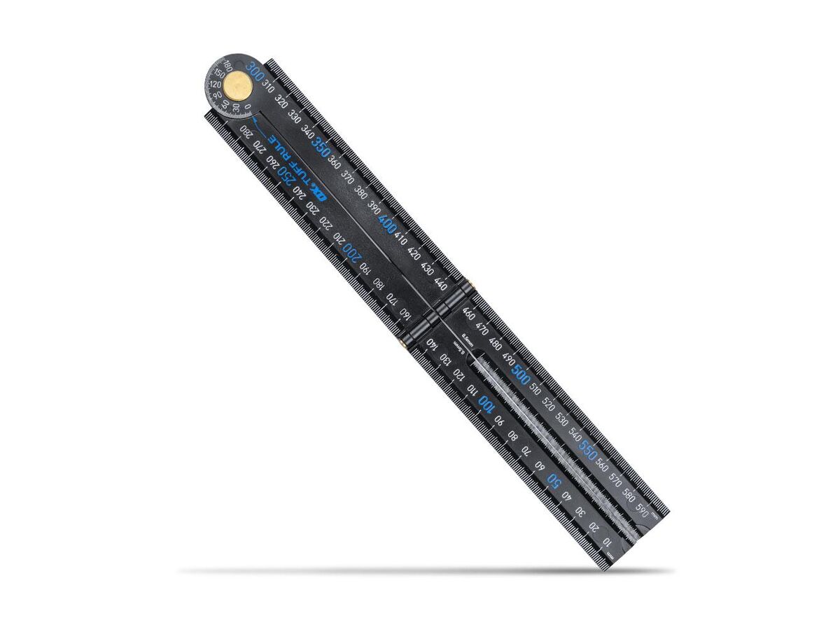 OX Pro Tuff Rule 600mm - Black