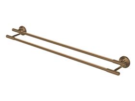 Hero - Milli Marq Edit Double Towel Rail 800mm Brushed Bronze