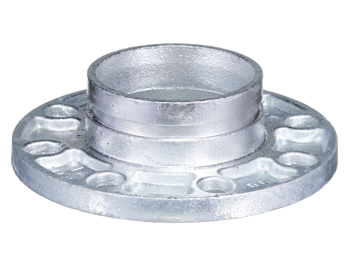 Roll Groove Table E Flange Adaptor Galvanized 100mm