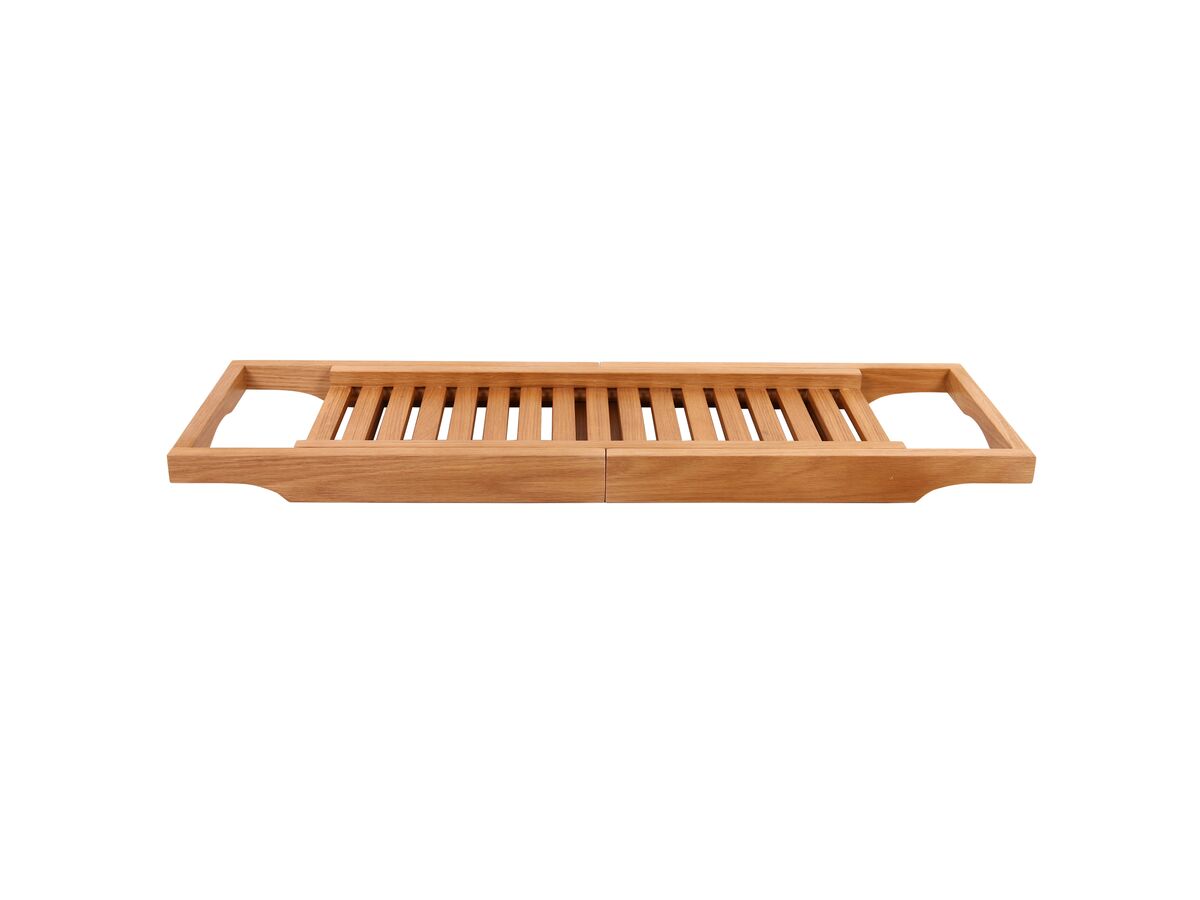 Kado Arc Timber Bathroom Accessories Bundle 3 Piece (Towel Ladder, Bath