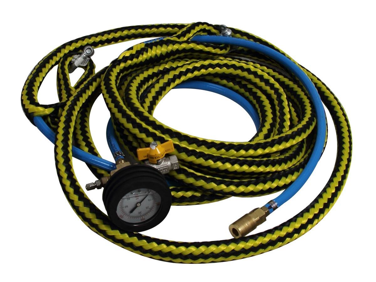 Drainchem Hose with Rope & Gauge 60PSI 10mtr from Reece