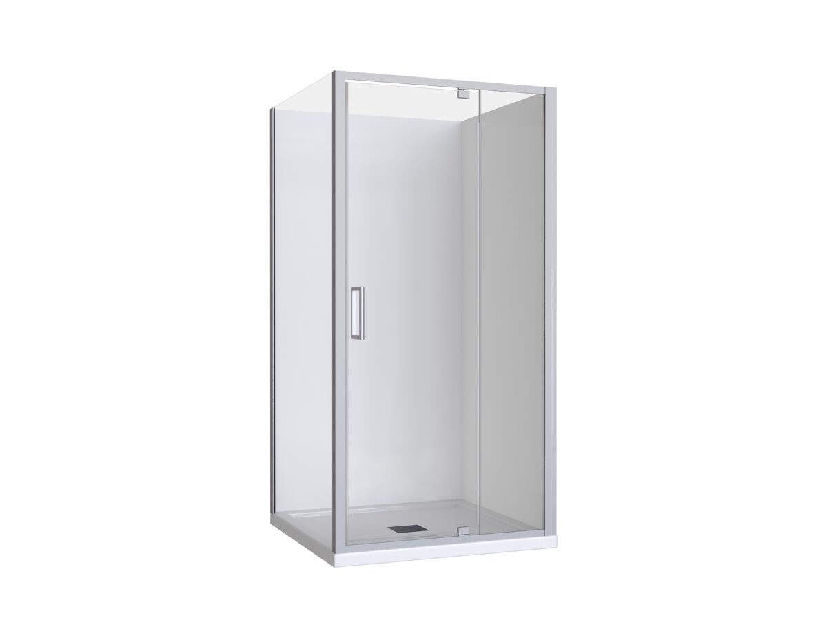 Posh Bristol Shower System with Centre Outlet 1000mm x 1000mm Chrome