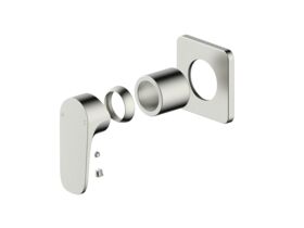 Hero - Mizu Silk Shower Mixer Tap Trimset Brushed Nickel Lead Free