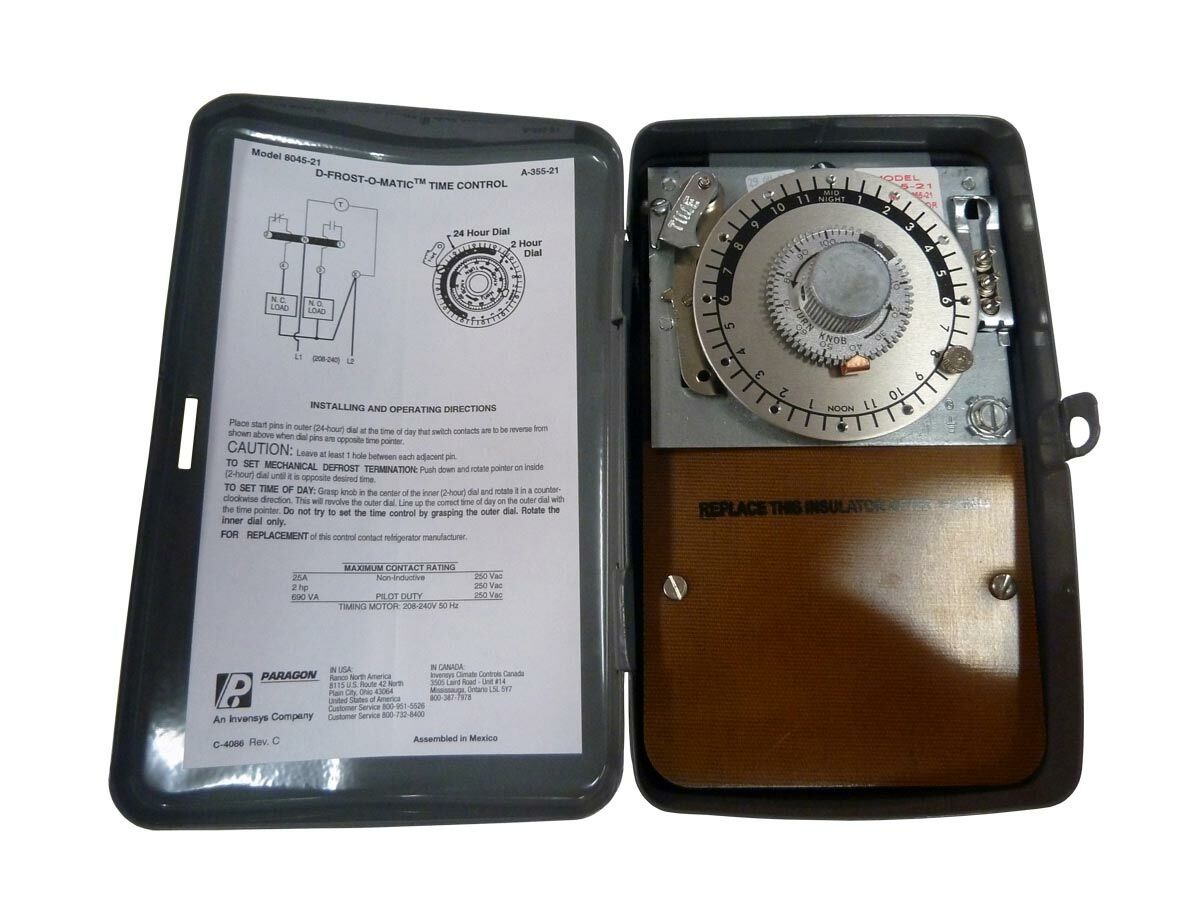 8045-21 Paragon Defrost Timer