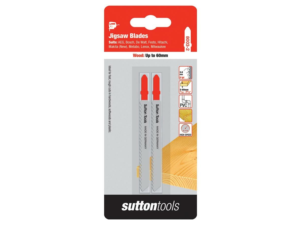 Sutton Jigsaw Blade Metal 8003 (Pack 2)
