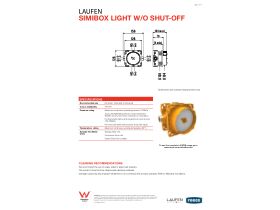 Technical Guide - LAUFEN Simibox Light Without Shut-Off