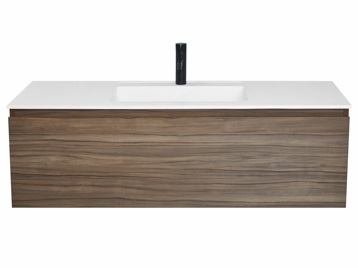 Tasca Slimline Wall Hung Vanity Unit Single Bowl 1200mm