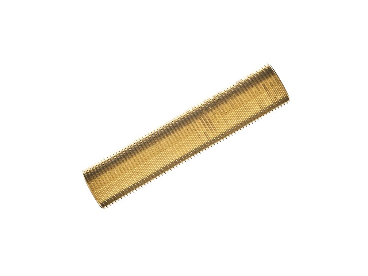 Allthread Nipple Brass 25mm x 150mm