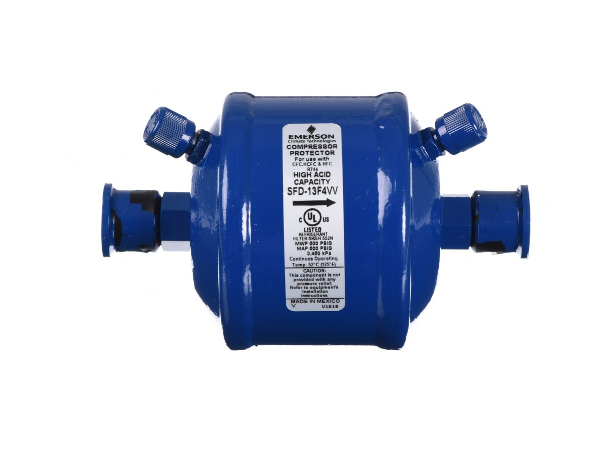 Emerson Suction Line Drier 1/2" Flare SFD13F4VV from Reece