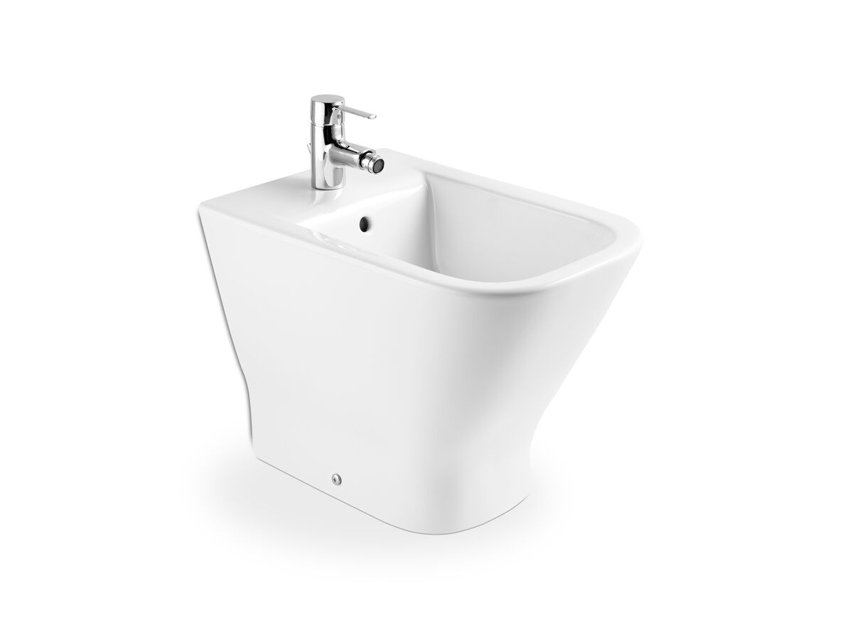 Roca The Gap Back to Wall Bidet 1 Taphole White