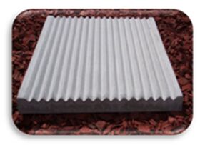 Concrete Lightweight Slab Ripple 600mm x 600mm x 50mm