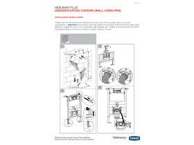 Installation Instructions - Hideaway+ Under Counter Cistern Wall Hung Frame (4 Star)