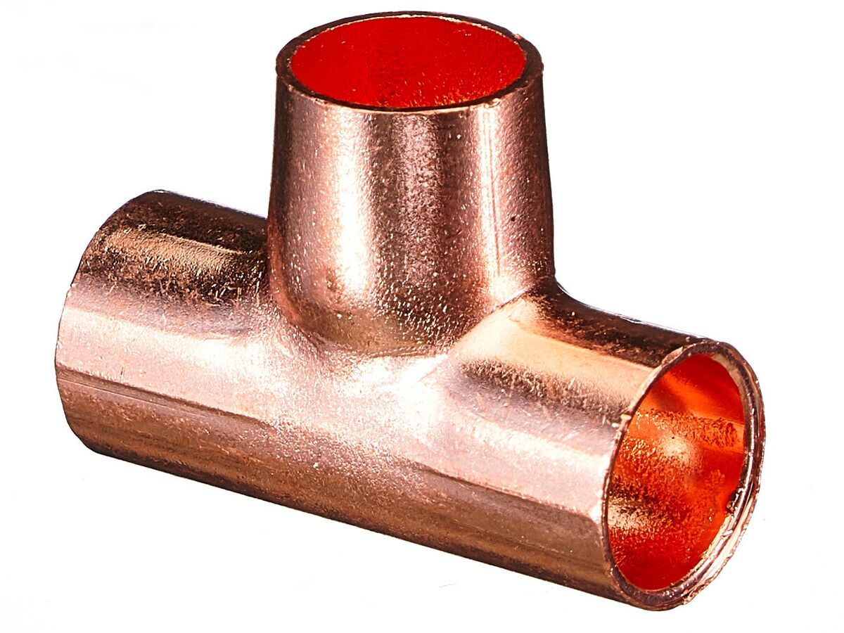 Ardent Copper Tee 3/8" ID Packet of 3