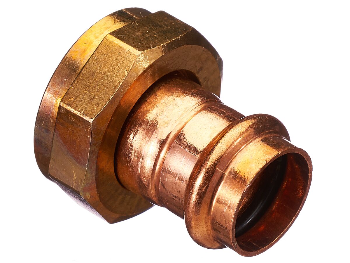 >B< Press Valve Adaptor 1 1/4" BSP x 25mm Copper"