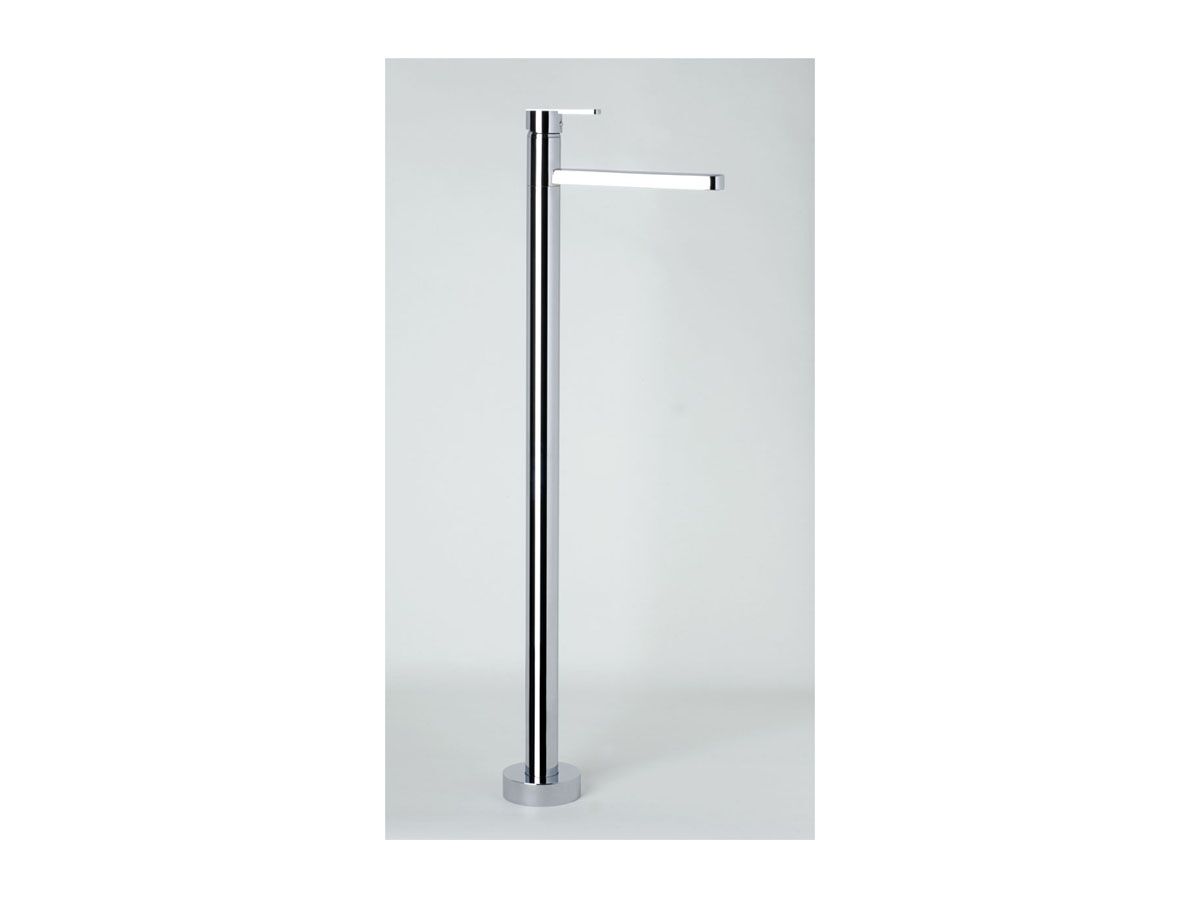 Luka Floor Mounted Bath Mixer Chrome