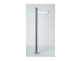 Luka Floor Mounted Bath Mixer Chrome