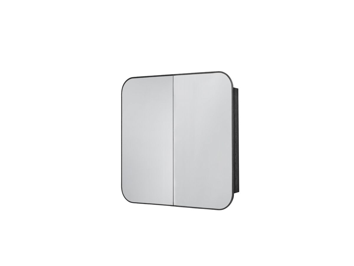 ISSY Cloud Double Mirror with Shaving Cabinet 1000mm x 930mm x 146mm
