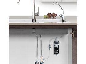 Puretec Z12 Quick-Twist Water Filter System with DFU130 Long Reach LED Faucet