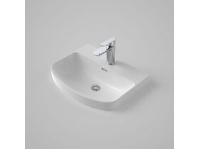 Caroma Forma Inset Vanity Basin 1 Taphole with Overflow