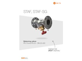 Technical Guide - TA Balancing Valve STAF 2018