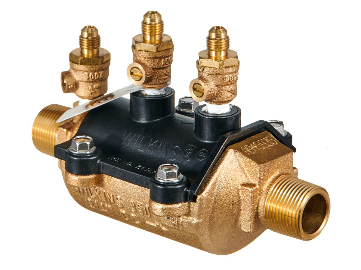 Zurn Wilkins 4-350ABG 4 Double Check Backflow Preventer DCVA