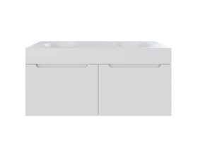 Hero - Omvivo Neo Two Wall Hung Vanity 1400