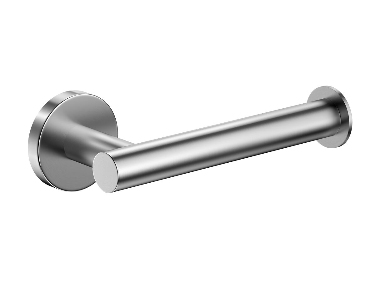 Roca Ona Toilet Roll Holder Brushed Nickel From Reece