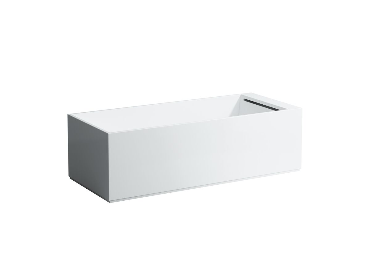 LAUFEN Kartell Freestanding Bath Solid Surface 1760 x 760mm White