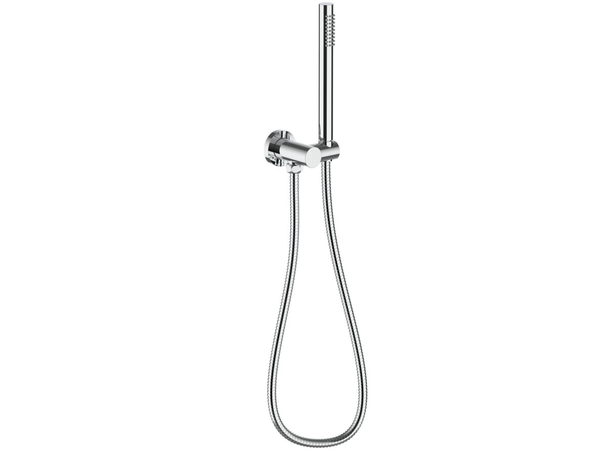 Milli Meld Microphone Handshower with Water Inlet Swivel Wall Bracket