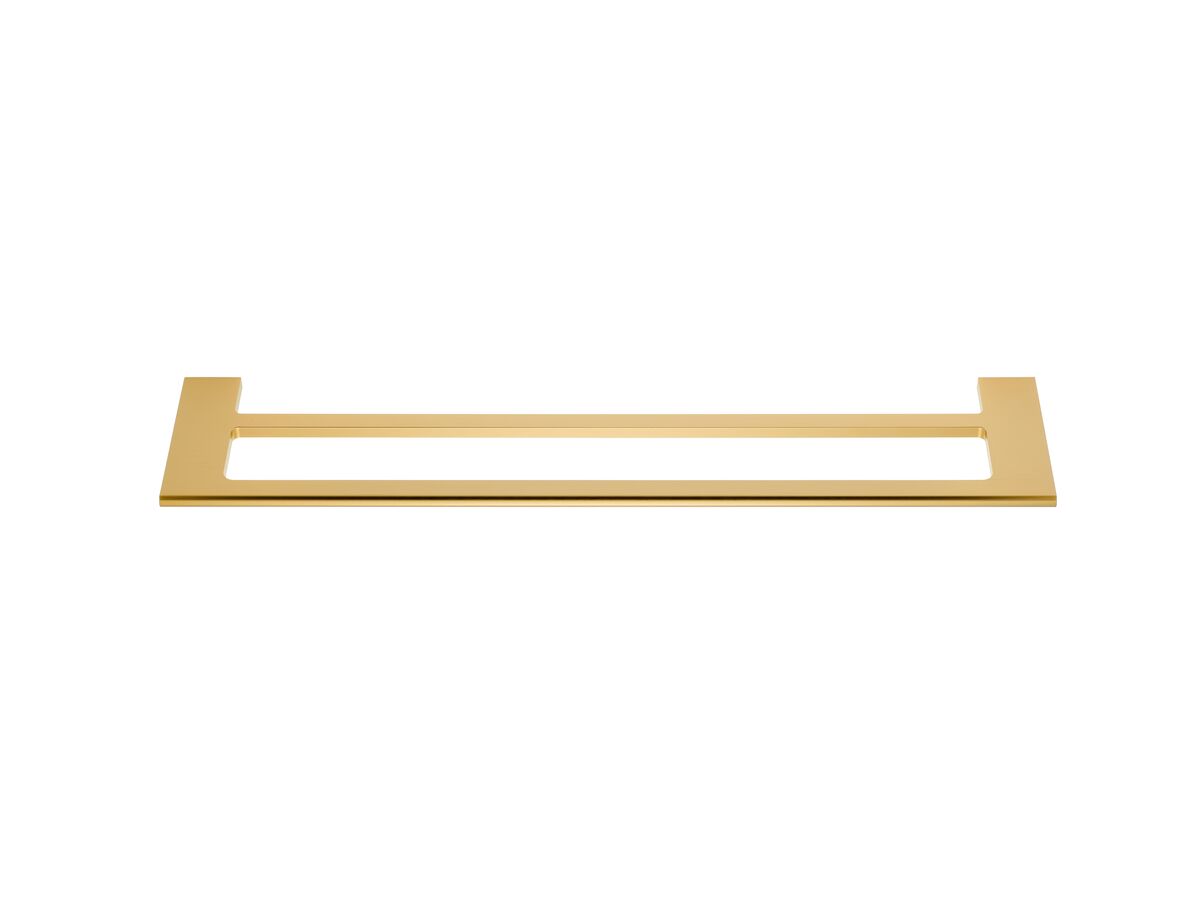 Milli Meld Edit Double Towel Rail 600mm Brushed Gold from Reece