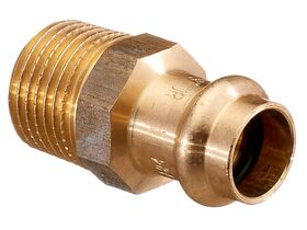 >B< Press Water Male Coupling 15mm x 1/2" BSP"