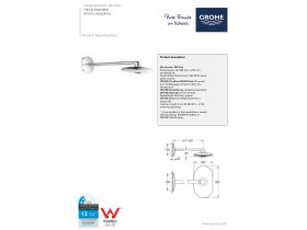 Technical Guide - GROHE Rainshower 360 Duo Shower Chrome (2 Star)