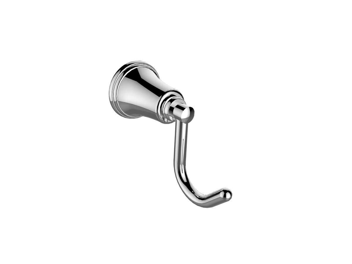 Posh Canterbury Robe Hook Chrome from Reece