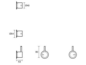 Scala Wall Top Assembly