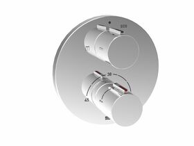 Roca T-1000 Concealed Thermostatic Shower Mixer with Diverter