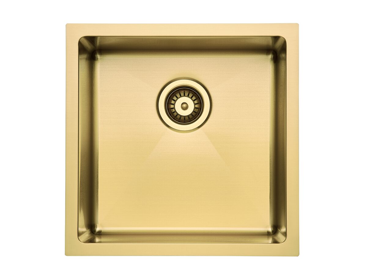 Memo Zenna Single Bowl Sink Nanoplated Brass