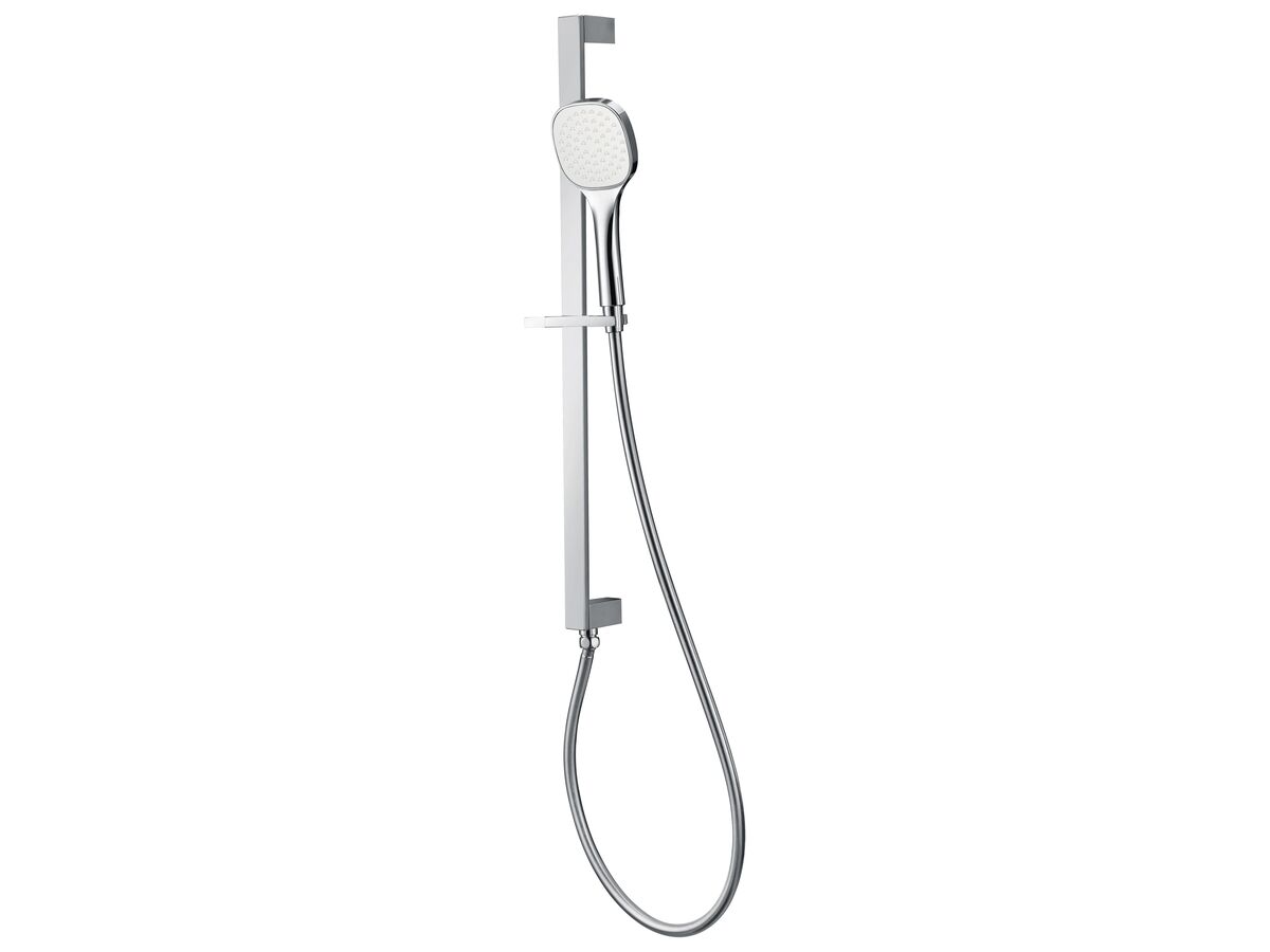Mizu Bloc Single Waterrail Shower 1 Function Chrome (3 Star)