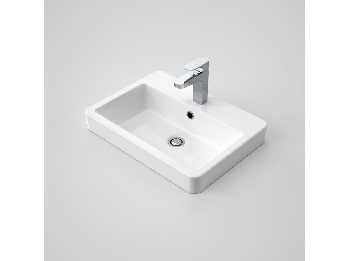 Basa Inset Basin 3 Tapholes White