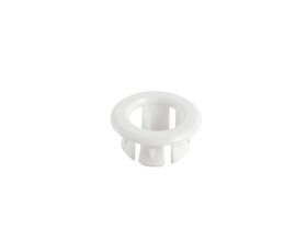 Hollow Round Overflow Dress Ring White