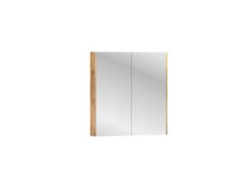 Kado Arc Shaving Cabinet 750W X 800H X 130D Double Door - Solid Timber Sides