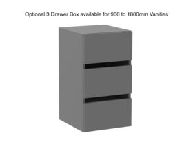 Kado Lux Trio Drawer Box 3 Drawers